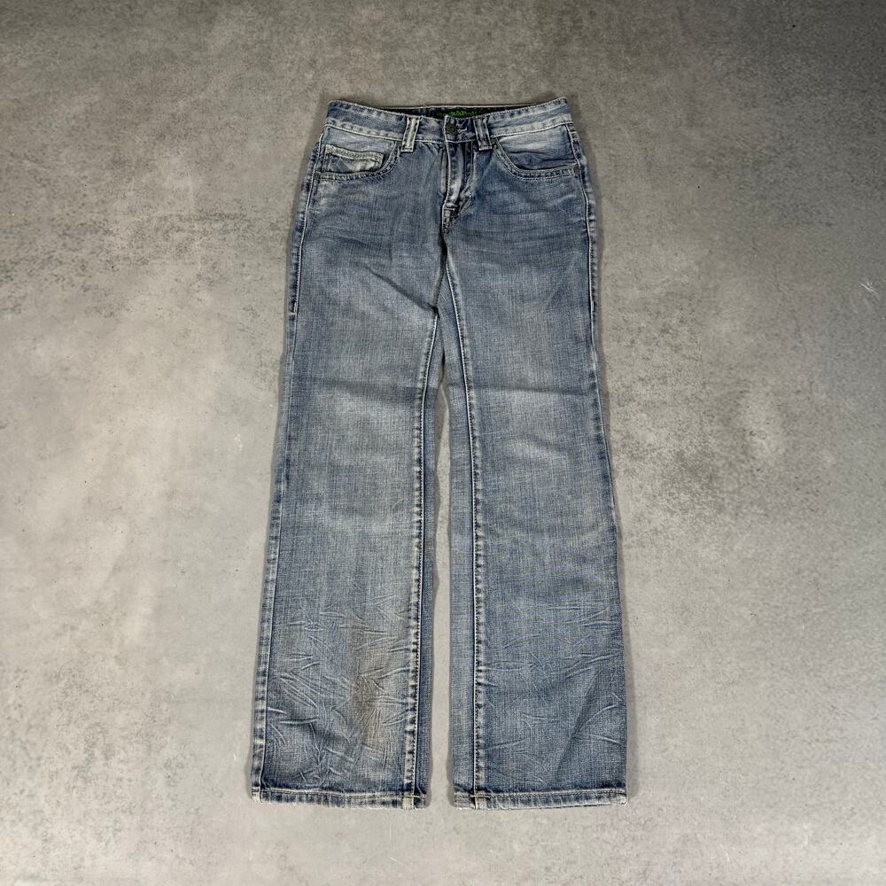 Rock & Roll Denim Pistol Straight Jeans Light Wash - Size: 28x32